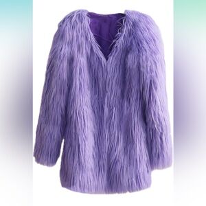 Purple Fur Coat